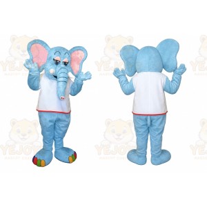 Elephant Mascot Costume for Adults Custom Logo Party Character Suit