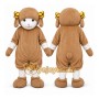 Sheep Mascot Costume for Adults Custom Logo Party Character Suit