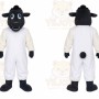 Sheep Mascot Costume for Adults Custom Logo Party Character Suit