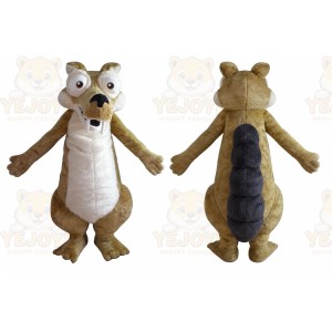 Squirrel Mascot Costume for Adults Custom Logo Party Character Suit