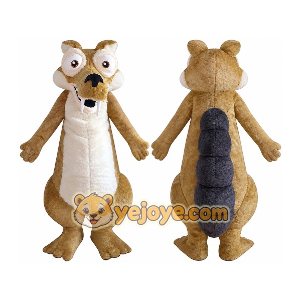 Squirrel Mascot Costume for Adults Custom Logo Party Character Suit