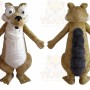 Squirrel Mascot Costume for Adults Custom Logo Party Character Suit