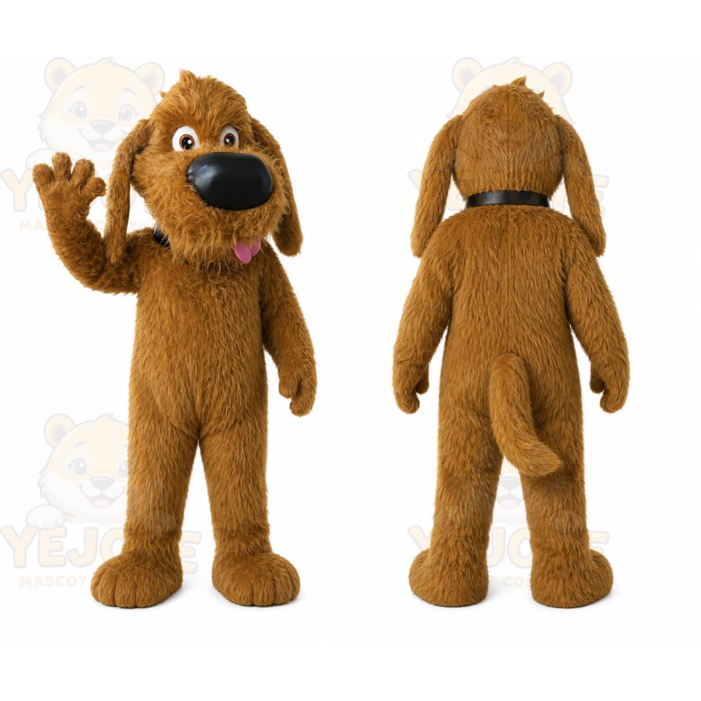 Dog Mascot Costume for Adults Custom Logo Party Character Suit
