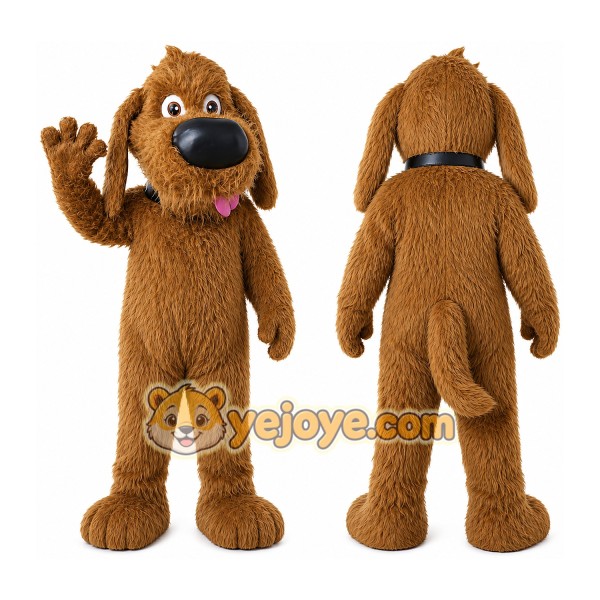 Dog Mascot Costume for Adults Custom Logo Party Character Suit