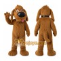 Dog Mascot Costume for Adults Custom Logo Party Character Suit