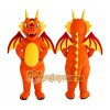 Dragon Mascot Costume for Adults Custom Logo Party Character Suit