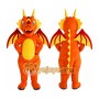 Dragon Mascot Costume for Adults Custom Logo Party Character Suit