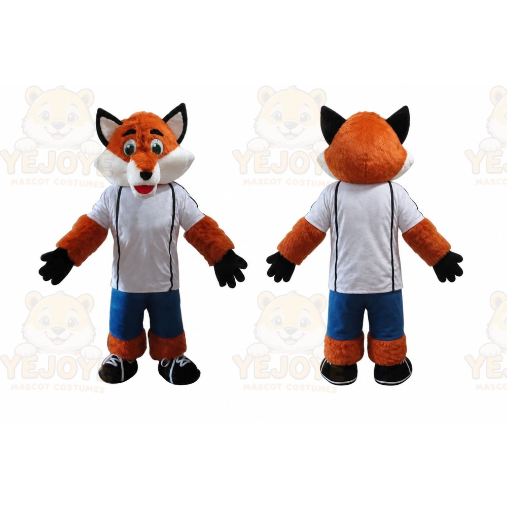 Fox Mascot Costume for Adults Custom Logo Party Character Suit