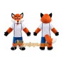 Fox Mascot Costume for Adults Custom Logo Party Character Suit