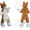 Fox Mascot Costume for Adults Custom Logo Party Character Suit