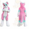 Cat Mascot Costume for Adults Custom Logo Party Character Suit