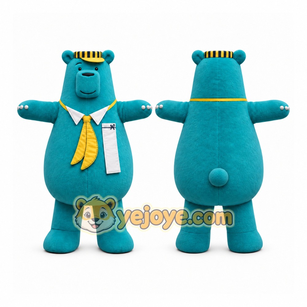 Bear Mascot Costume for Adults Custom Logo Party Character Suit Bear Mascot Costume for Adults Custom Logo Party Character Suit
