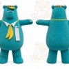 Bear Mascot Costume for Adults Custom Logo Party Character Suit