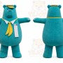 Bear Mascot Costume for Adults Custom Logo Party Character Suit