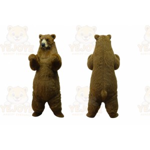 Bear Mascot Costume for Adults Custom Logo Party Character Suit