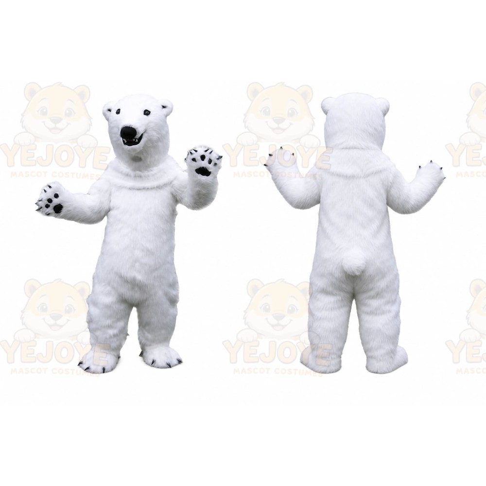 Bear Mascot Costume for Adults Custom Logo Party Character Suit