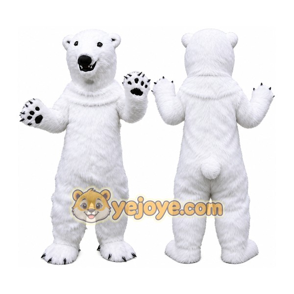 Bear Mascot Costume for Adults Custom Logo Party Character Suit