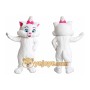 Cat Mascot Costume for Adults Custom Logo Party Character Suit