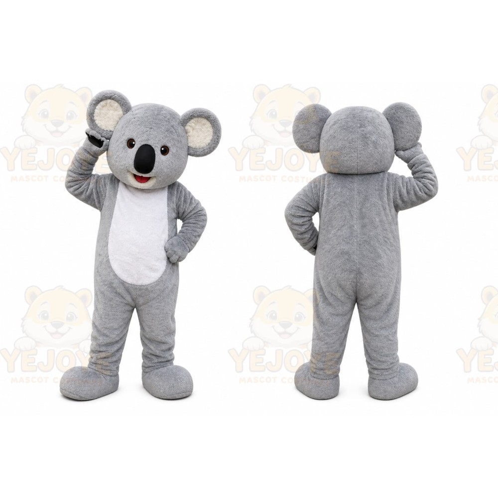Koala Mascot Costume for Adults Custom Logo Party Character Suit
