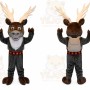 Reindeer Mascot Costume for Adults Custom Logo Party Character Suit