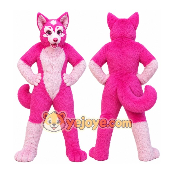 Dog Mascot Costume for Adults Custom Logo Party Character Suit