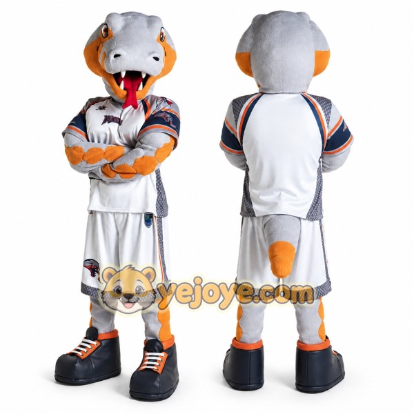 Snake Mascot Costume for Adults Custom Logo Party Character Suit