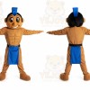 Strongman Mascot Costume for Adults Custom Logo Party Character Suit