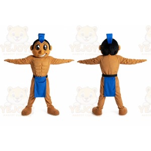 Strongman Mascot Costume for Adults Custom Logo Party Character Suit