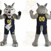 Wolf Mascot Costume for Adults Custom Logo Party Character Suit