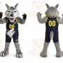 Wolf Mascot Costume for Adults Custom Logo Party Character Suit