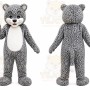 Bear Mascot Costume for Adults Custom Logo Party Character Suit