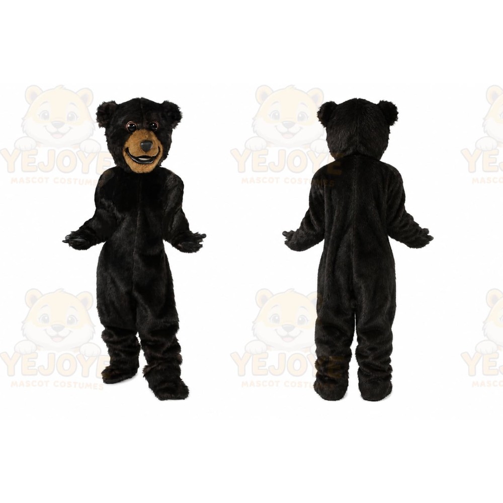 Bear Mascot Costume for Adults Custom Logo Party Character Suit