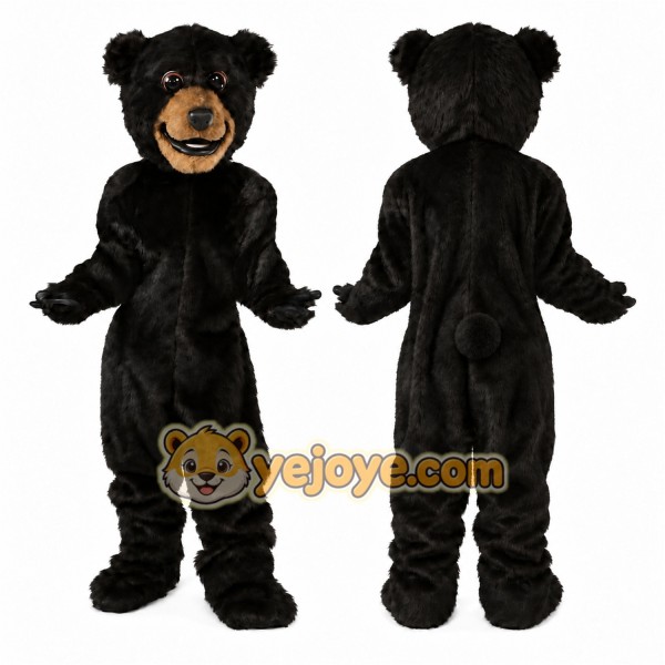 Bear Mascot Costume for Adults Custom Logo Party Character Suit