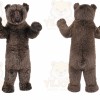 Bear Mascot Costume for Adults Custom Logo Party Character Suit