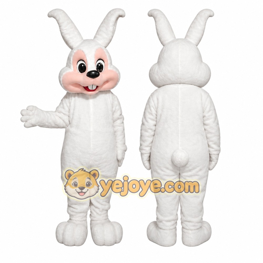 Rabbit Mascot Costume for Adults Custom Logo Party Character Suit Rabbit Mascot Costume for Adults Custom Logo Party Character Suit
