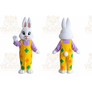 Rabbit Mascot Costume for Adults Custom Logo Party Character Suit