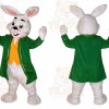 Rabbit Mascot Costume for Adults Custom Logo Party Character Suit