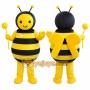 Bee Mascot Costume for Adults Custom Logo Party Character Suit