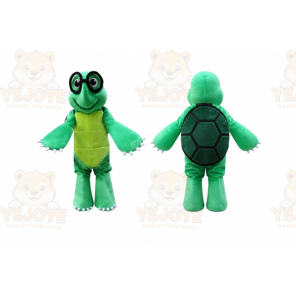 Turtle Mascot Costume for Adults Custom Logo Party Character Suit
