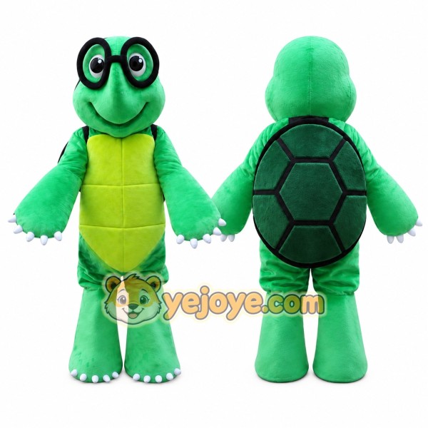 Turtle Mascot Costume for Adults Custom Logo Party Character Suit