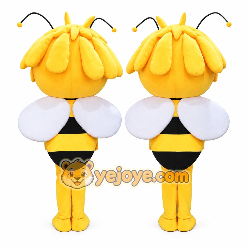 Bee Mascot Costume for Adults Custom Logo Party Character Suit Bee Mascot Costume for Adults Custom Logo Party Character Suit