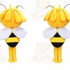Bee Mascot Costume for Adults Custom Logo Party Character Suit