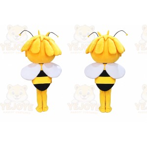 Bee Mascot Costume for Adults Custom Logo Party Character Suit
