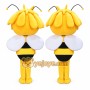 Bee Mascot Costume for Adults Custom Logo Party Character Suit