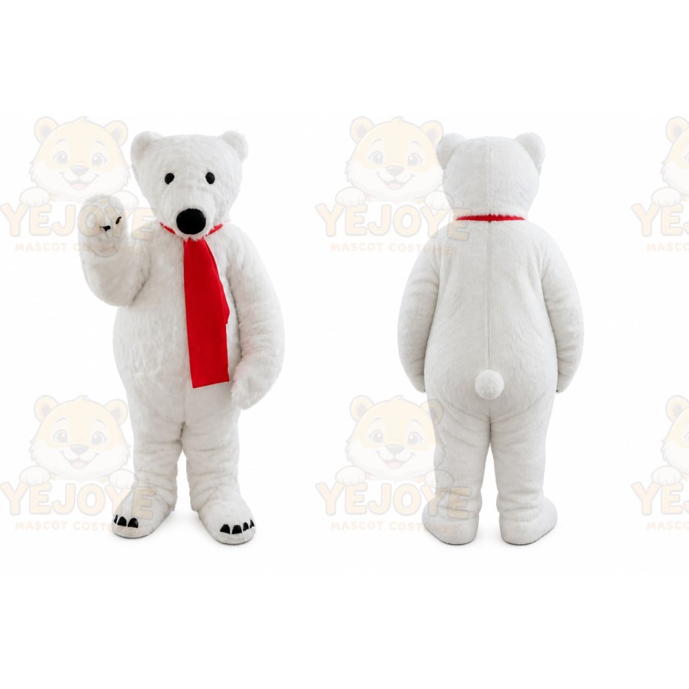 Bear Mascot Costume for Adults Custom Logo Party Character Suit