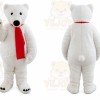 Bear Mascot Costume for Adults Custom Logo Party Character Suit