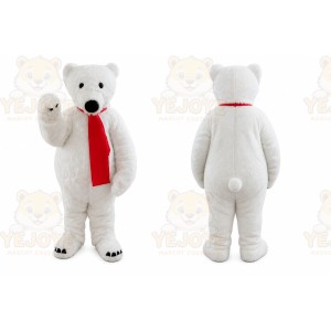 Bear Mascot Costume for Adults Custom Logo Party Character Suit
