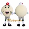 Egg Mascot Costume for Adults Custom Logo Party Character Suit