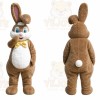 Rabbit Mascot Costume for Adults Custom Logo Party Character Suit