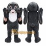Rabbit Mascot Costume for Adults Custom Logo Party Character Suit